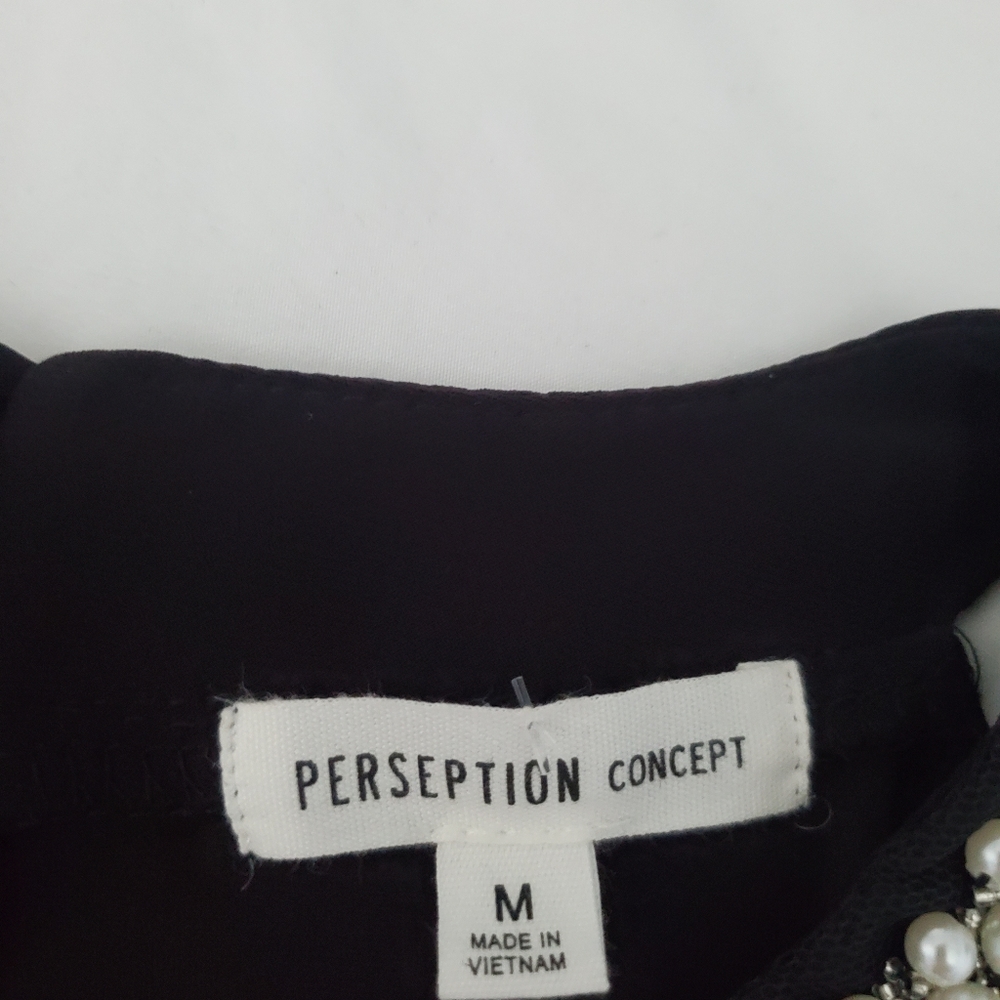 Perseption Concept Black Blouse - image 5
